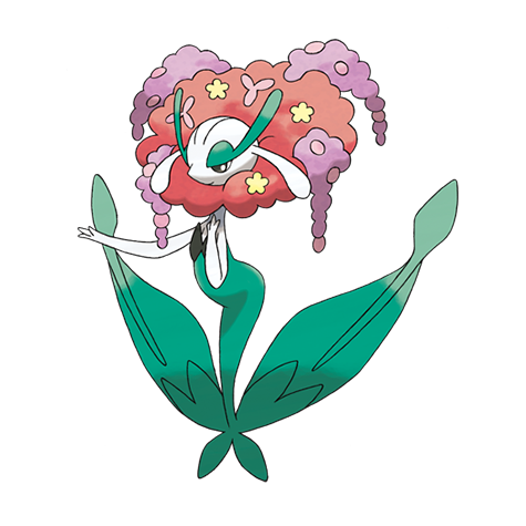 Florges Fleur Rouge